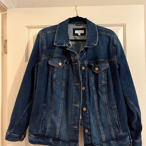 LOFT Blue Jean Jacket Classic